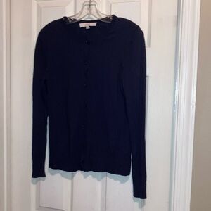 Buy 1 Get 3 Free! Loft Blue Cardigan